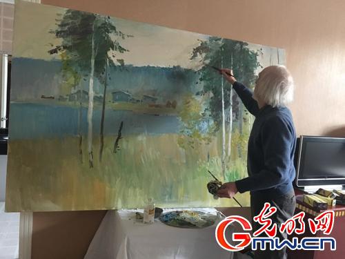 “冰雪之约·俄罗斯油画雕塑展”开展 “冰雪之约·俄罗斯油画雕塑展”开展