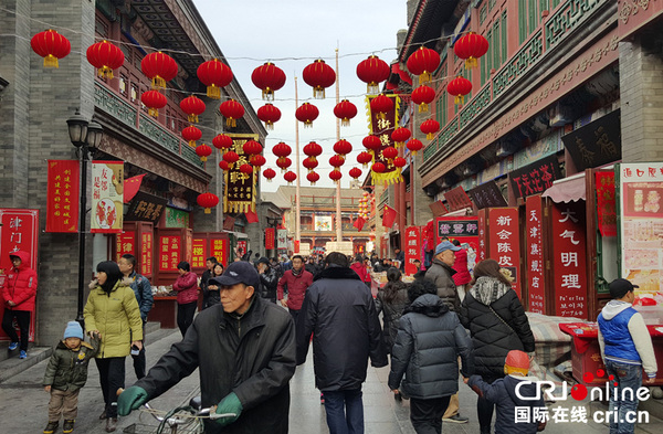 【新春走基层】在天津古文化街体验传统中国年