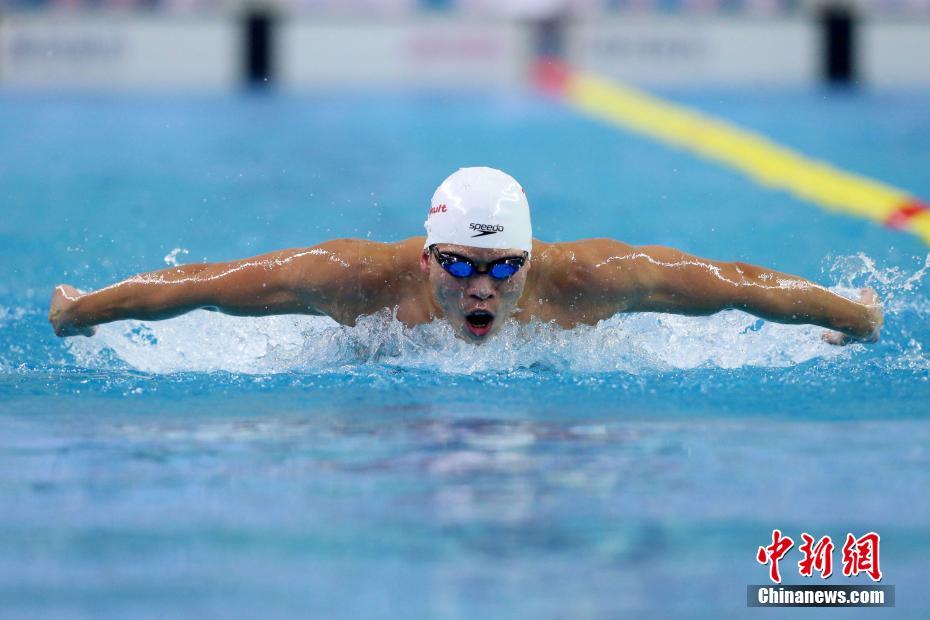 全国游泳冠军赛 孙杨男子800米自由泳夺冠(3)