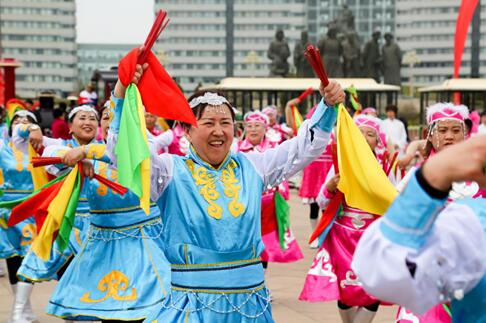 尔多斯市庆祝内蒙古自治区成立70周年群众性