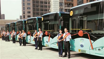 今年9月30日前深圳公交行业将全部实现纯电动