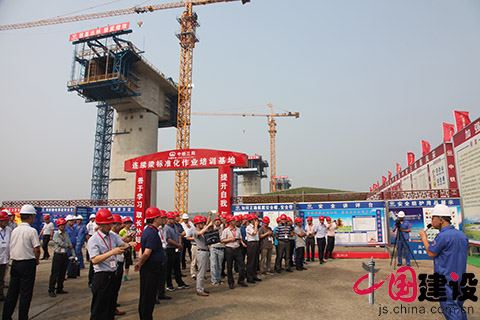 中铁三局坚持创新引领 京沈客专项目全路观摩