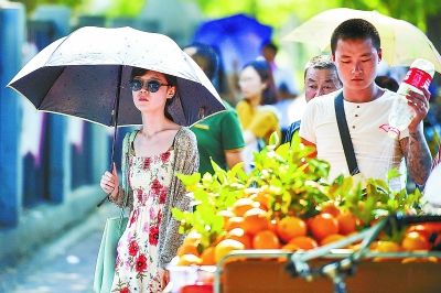 北京:高温黄色预警启动 最高气温多超35℃
