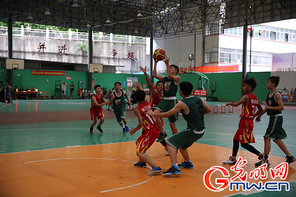 2017年广西体育传统项目学校联赛男子篮球赛