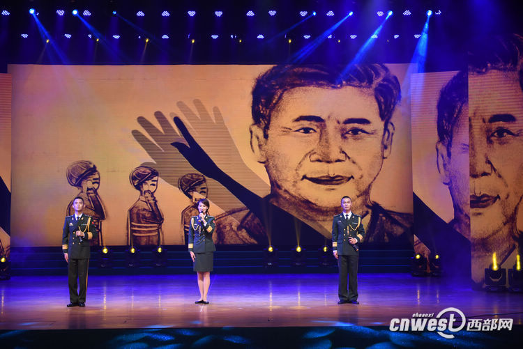 陕西省消防总队举行庆祝建军90周年诗歌朗诵