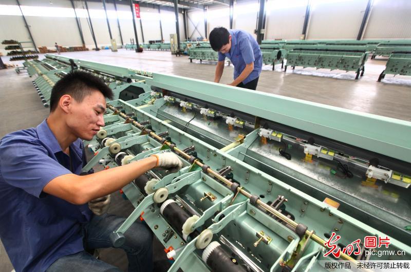安徽马鞍山:纺机企业掘金一带一路(1)