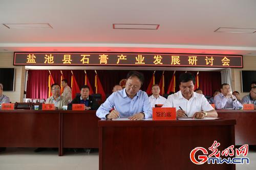 中国西北石膏产业基地正式落户宁夏盐池