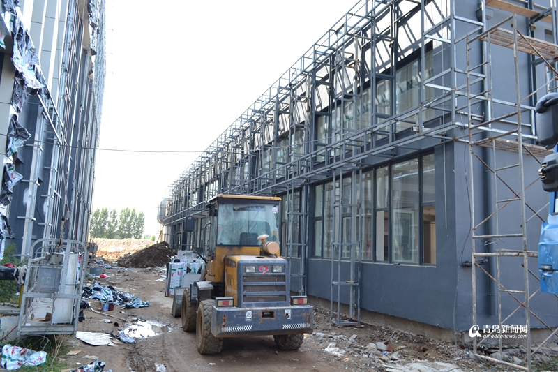 青岛国家级足球训练中心主体完工 年底前竣工