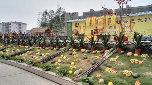 广西宁明县举行花山骆越王节骆越始祖祭祀大典