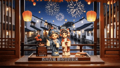 AIGC技术唤醒苏州非遗，一起来看→