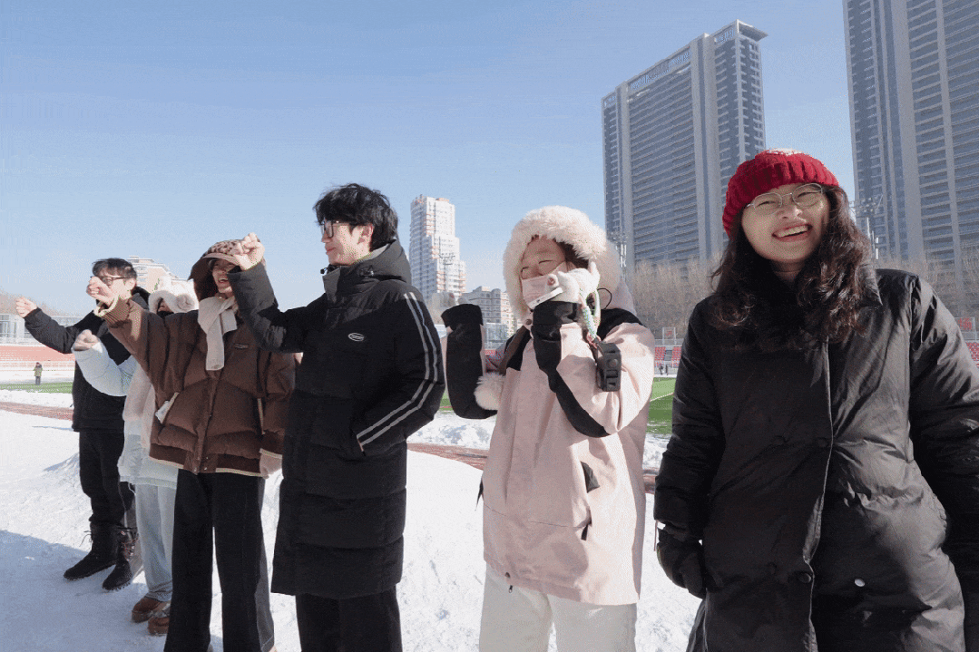 在哈工大，冬天就是要尽情撒欢……