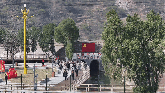 国内首个,坐标红旗渠风景区,空心坝工程解锁新体验 图片