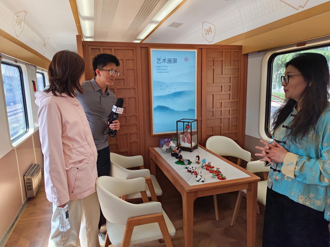 济宁非遗鲁郡面塑项目搭乘“齐鲁1号”展演