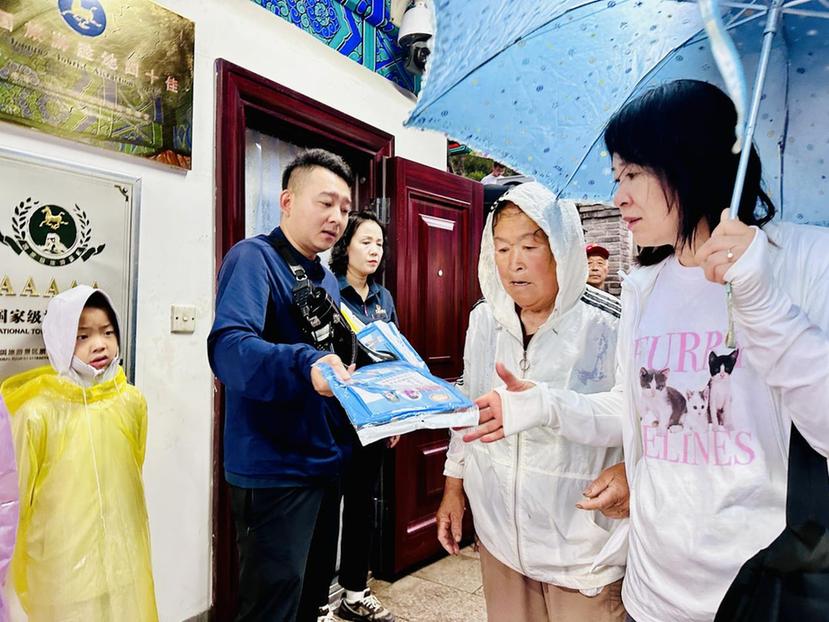 八达岭“清凉三重奏”应对酷暑挑战 全方位护航游客暑期畅游