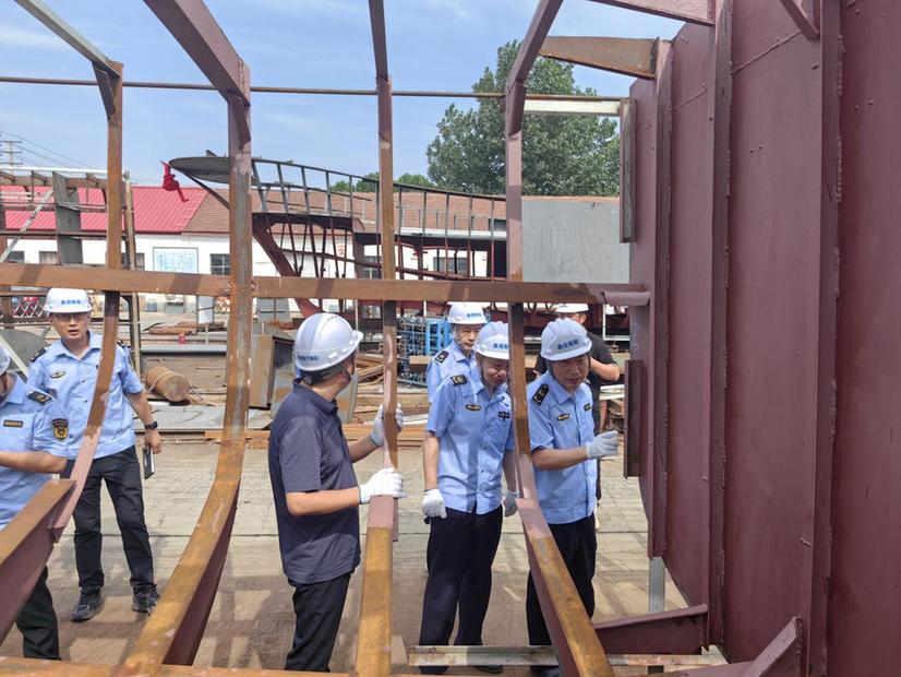 江苏渔船检验局开展海洋渔船建造检验监督检查