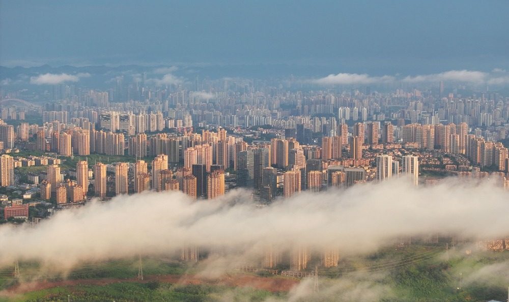 图片新闻｜自然造奇观 雨后山城美爆了