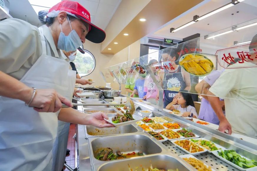 浒墅关第三家社区食堂，火爆开业！