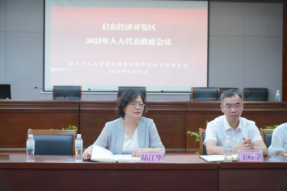 江苏省启东经济开发区召开2025年人大代表联席会议