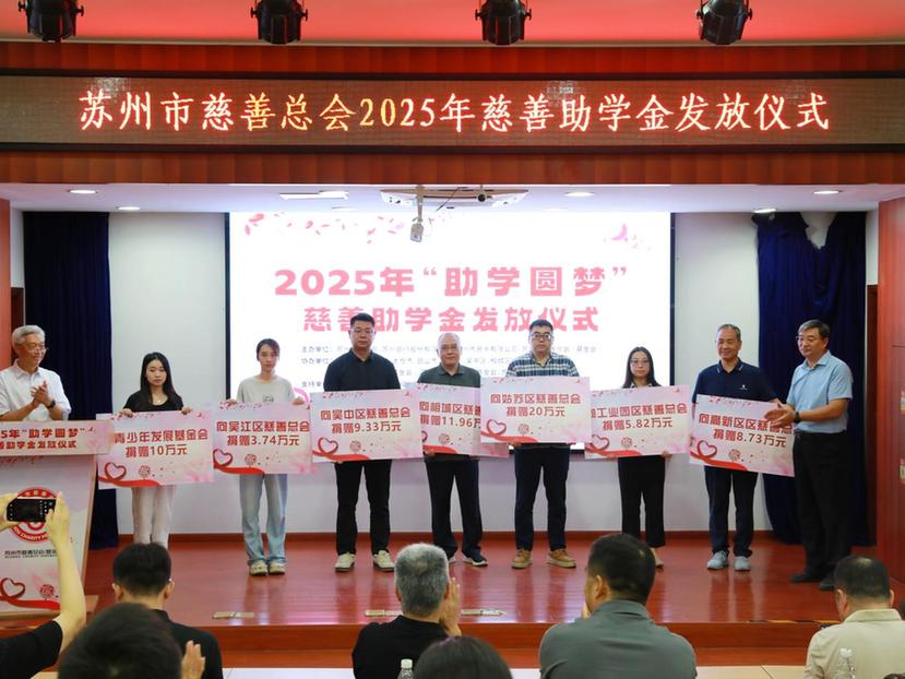 2025年“助学圆梦”项目已为789名困难学生发放助学金229万元