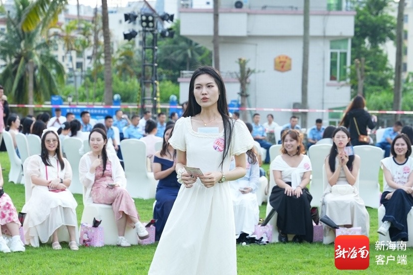 “爱在椰城 牵手南海卫士”联谊活动助力军地青年携手缔结美好情缘