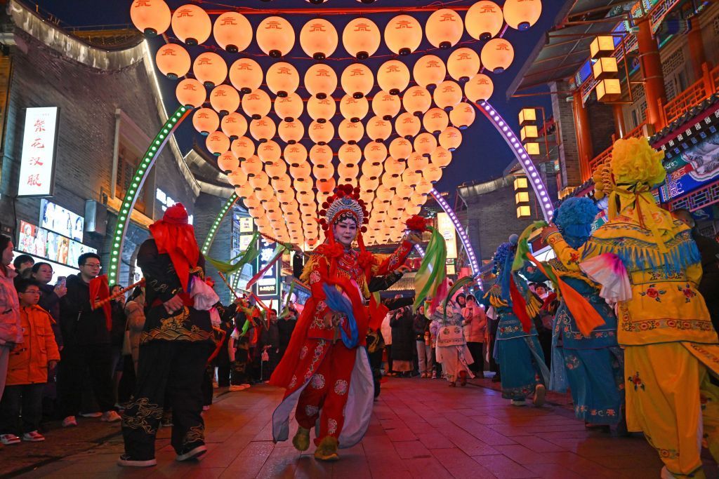 河北沧州南川老街赏非遗