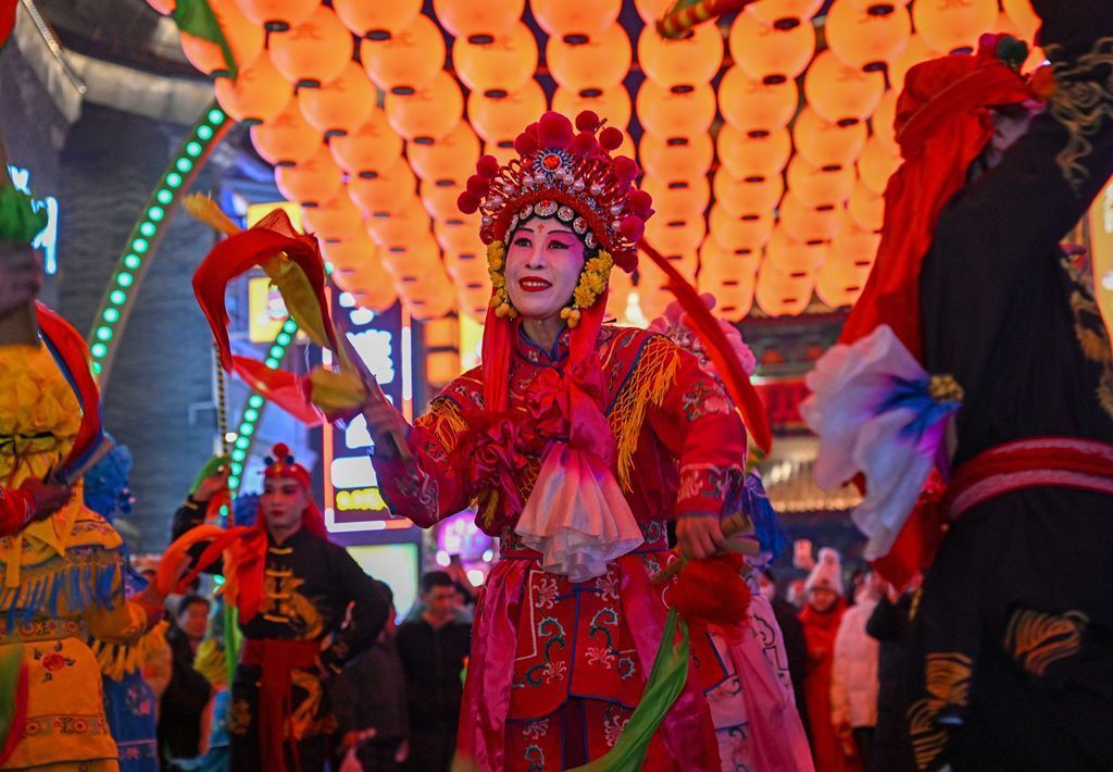 河北沧州南川老街赏非遗