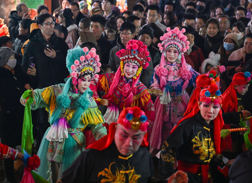 河北沧州南川老街赏非遗