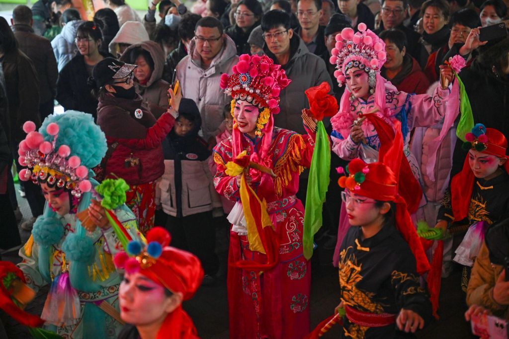 河北沧州南川老街赏非遗