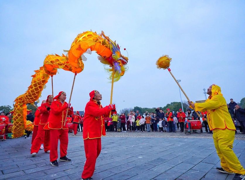 安徽巢湖：姥山岛感受元宵节别样韵味
