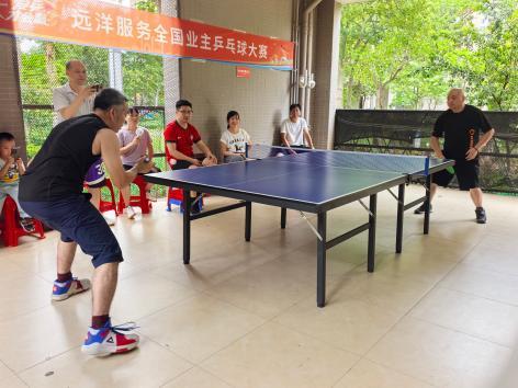 远洋服务全国乒乓球大赛火热进行中，从一场赛事看见一种生活