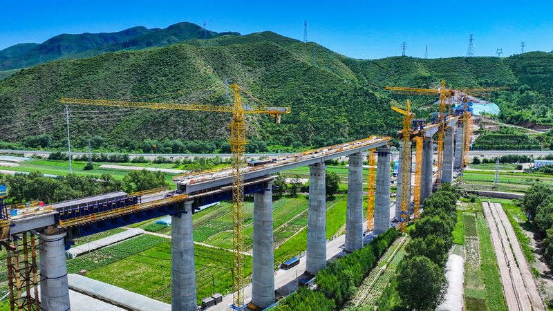太锡铁路河北段建设稳步推进