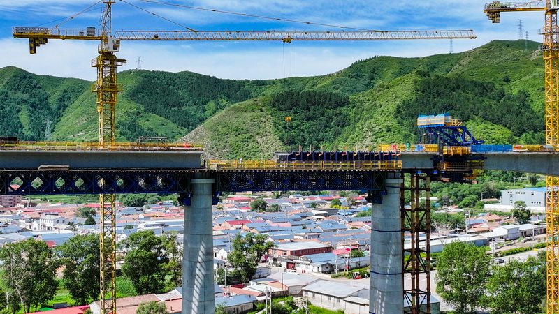 太锡铁路河北段建设稳步推进