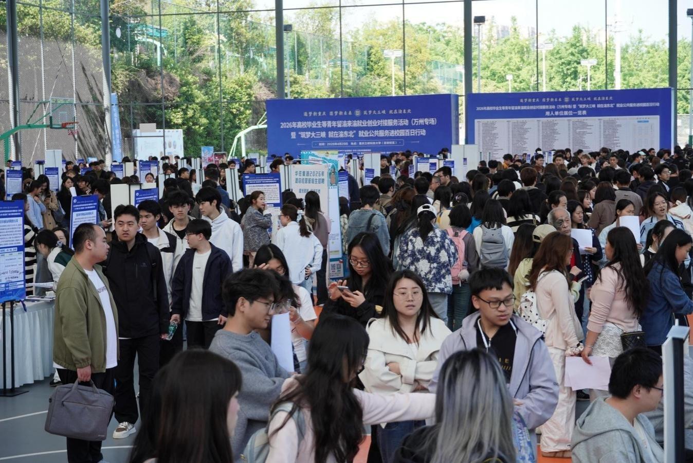 超24万岗位进校园 重庆就业公共服务助力毕业生求职
