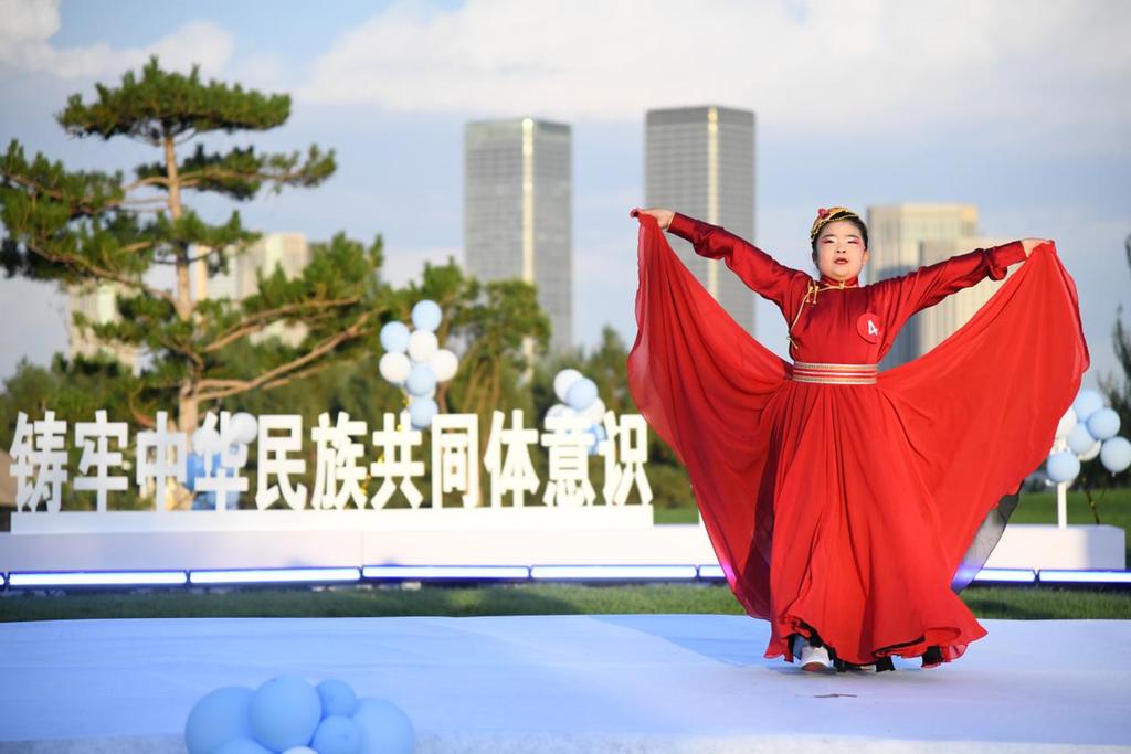 高原回响青春语 同心绽放团结花