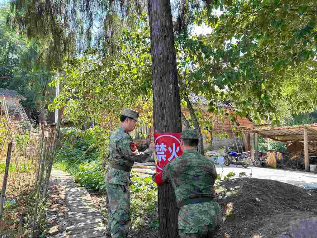 巡山林、守河岸、查险点，重庆长寿基干民兵筑牢基层安全防线