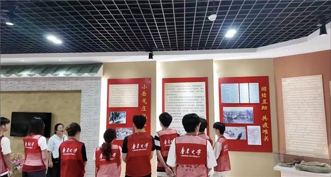 扎根乡土守红色初心，知行实践育时代新人 ——鲁东大学学子赴诸城开展三下乡社会实践