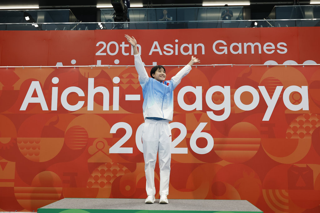河北小将于子迪获3枚金牌