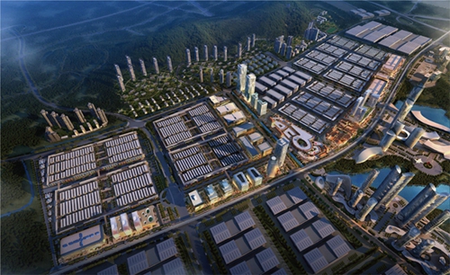 重庆华南城教育产业园 16万平米抢占地产加教育高地