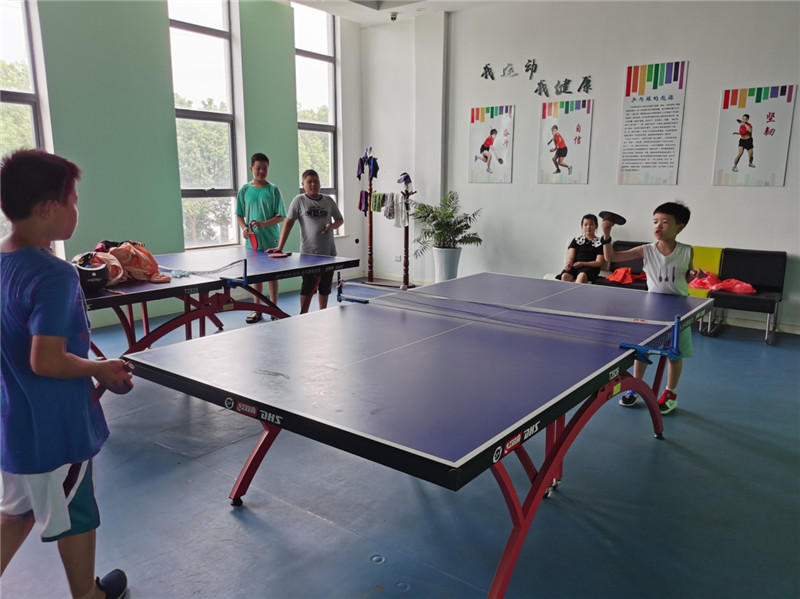 阳澄湖镇岸山村举办“七彩夏日杯”乒乓球比赛