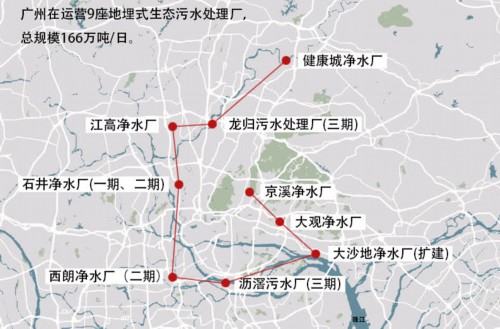 广州：打造地埋式生态化污水处理厂新型环保基础设施