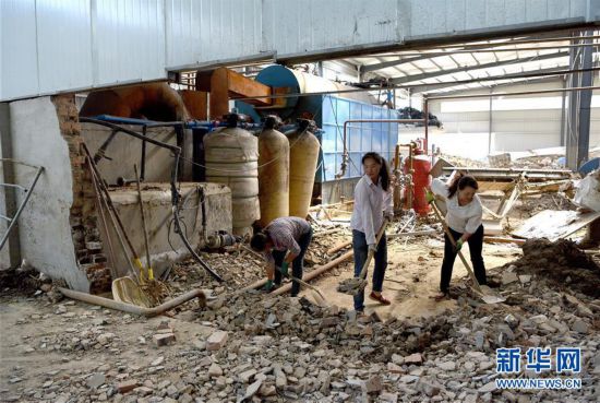 陕西洛南：积极开展灾后恢复工作