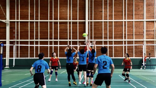 安徽省第五届全民健身运动会气排球比赛开赛