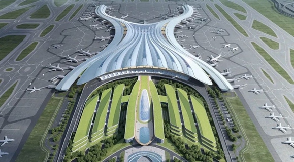 广州白云国际机场三期扩建工程开工