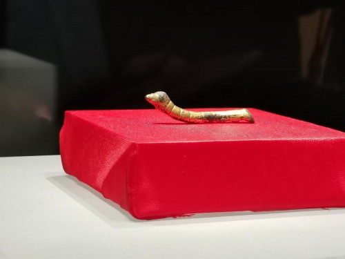 “鎏金铜蚕·黑石号——汉唐丝路文物特展”在长沙铜官窑开幕