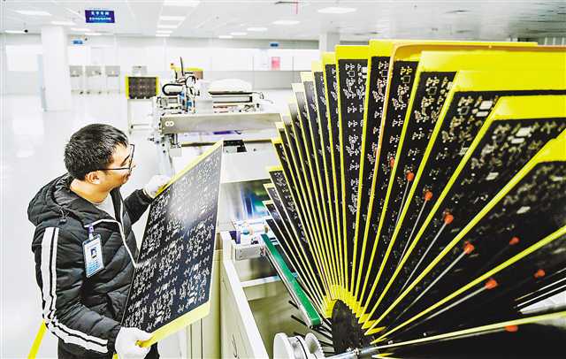重庆西部电子电路产业园初具规模