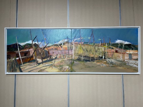 天下黄河—中国百名油画家主题作品展在宁夏银川开幕