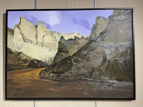 天下黄河—中国百名油画家主题作品展在宁夏银川开幕