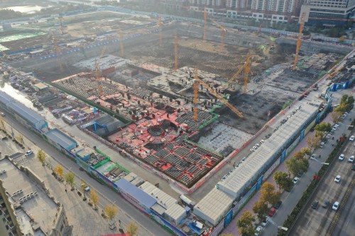 山东省最大单建式甲类人防工程确保明年牡丹节前投入使用