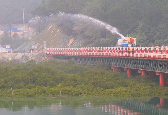 广西钦州：龙门大桥动工5月 红树林一棵不少