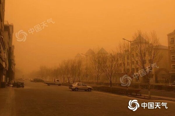 沙尘推进至山东河南等地 29日江苏安徽湖北迎沙尘